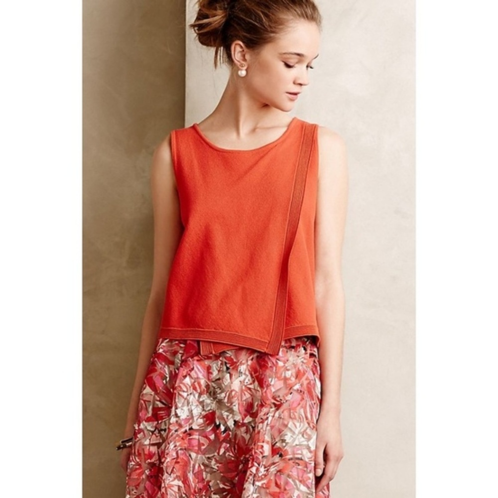 NWT-Anthropologie harlyn split top